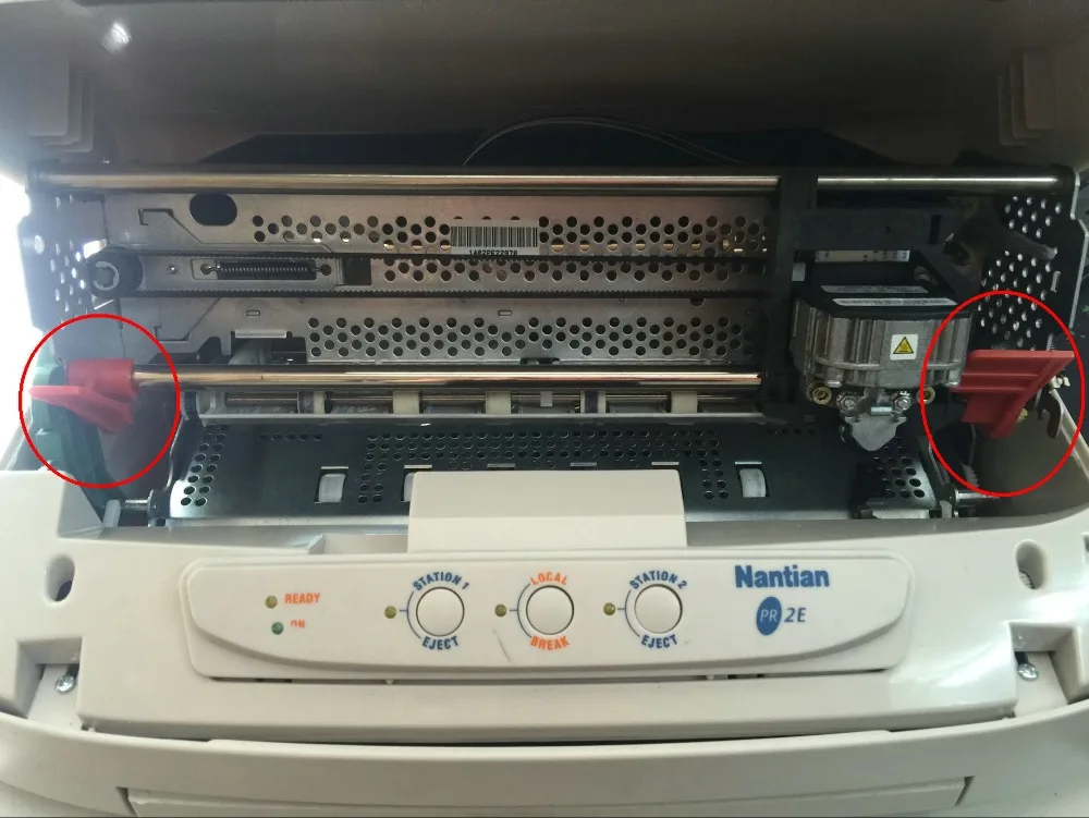 Новые совместимые красные цветные клипсы оснастка для Olivetti PR2 PR2E PR2PLUS PR-B 2