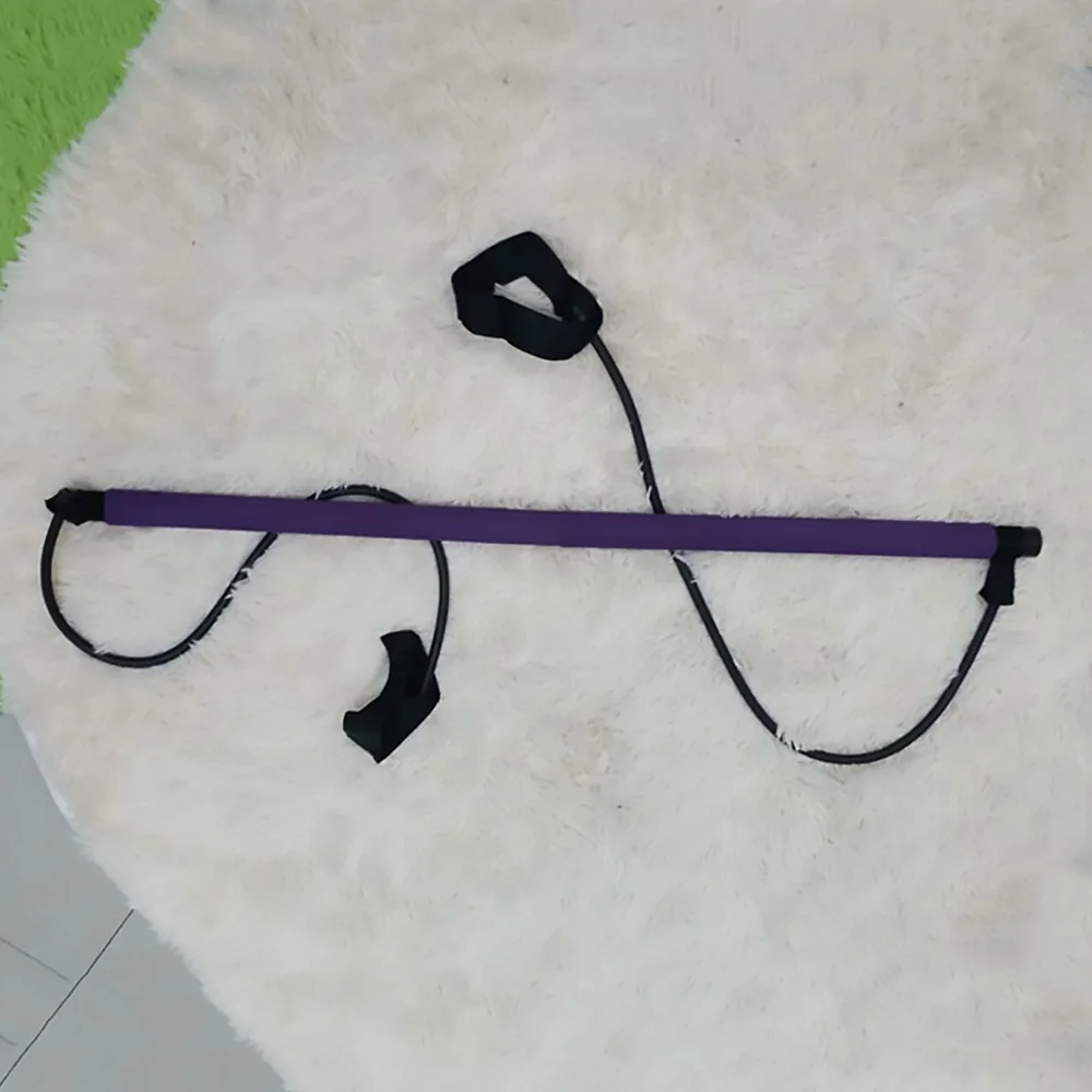 Спортивная трость FDBRO для пилатеса с CD портативная эластичная 2 ножная петля