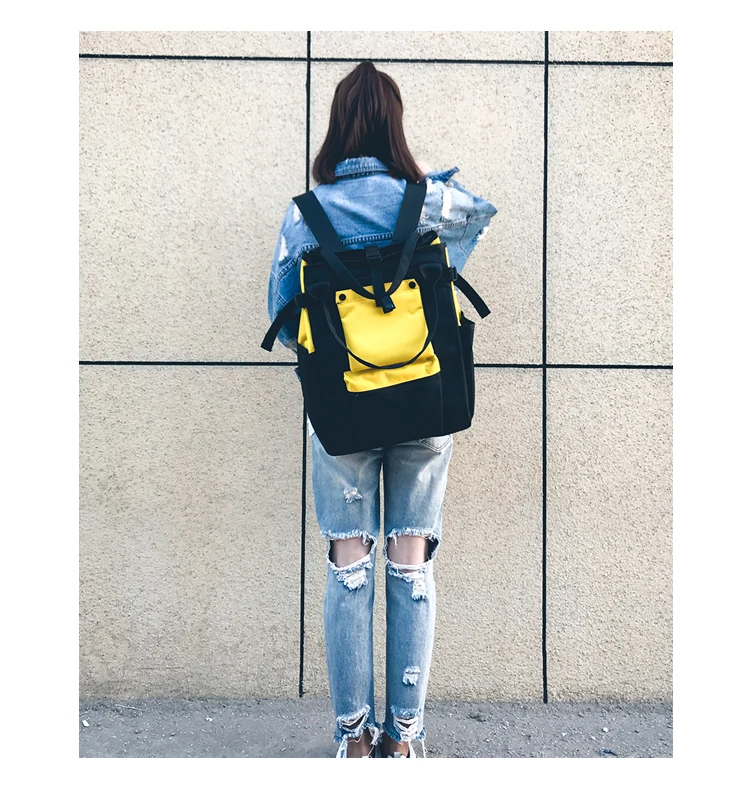 Двойной студенческий унисекс школьный рюкзак уличная мода вместительный рюкзак Мы мужские Оксфорд популярные мужские панельные хип-хоп рюкзак для мальчиков