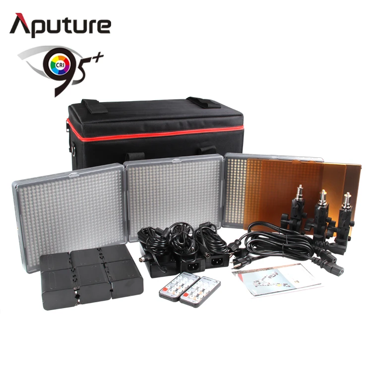 Aputure Amaran Светодиодная лампа для видеокамеры HR672KIT светодиодсветильник фотосъемки