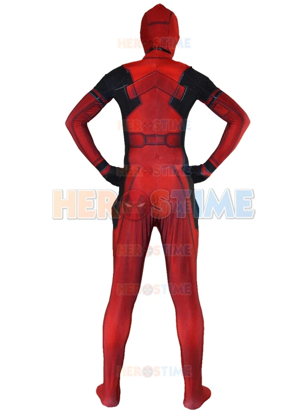 Костюм Дэдпула X Force из спандекса с 3D принтом Мстителей костюм для косплея на