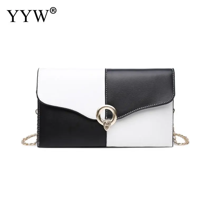 Сумка-клатч для леди Pochette Femme женская сумка Модная Сумка-конверт вечерние клатчи черная Повседневная Сумочка-клатч