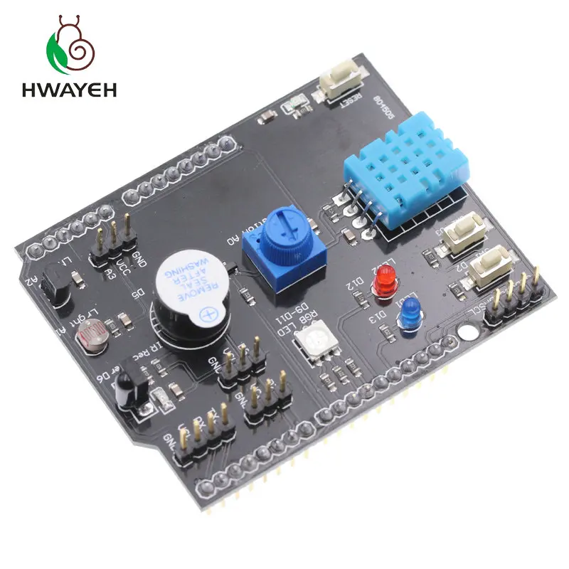 Многофункциональная Плата расширения DHT11 LM35 датчик температуры и влажности для