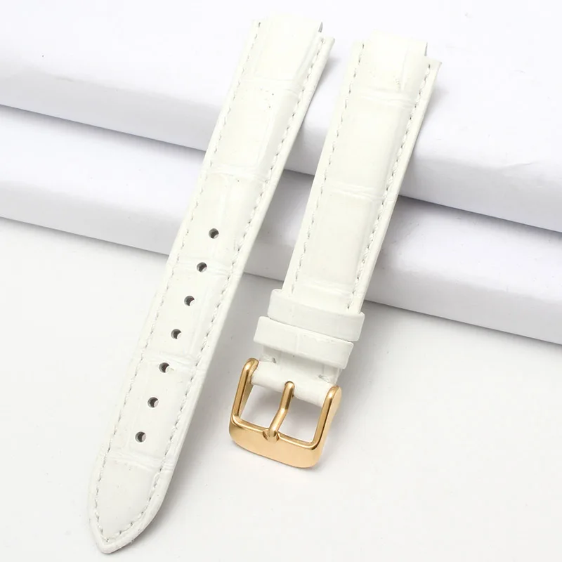 1 Bullet кожаный ремешок для часов из телячьей кожи для Casio Sheen-3034 Дамский цветной браслет 16X10 мм Черный Коричневый Белый Красный - Цвет ремешка: 1