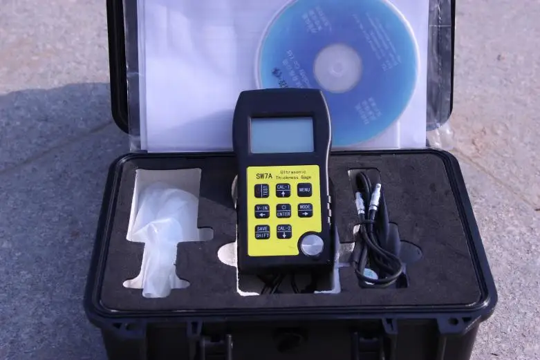 Ультразвуковой толщиномер SW7A высокоточный с помощью лакокрасочного покрытия 3 50