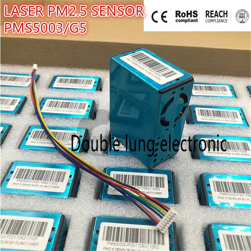 

PM2.5 Air particle/dust sensor, laser inside, digital output module air purifier G5 / PMS5003 High precision laser pm2.5 sensor