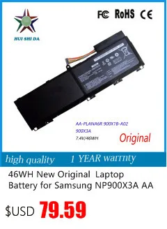 7.4 В 62Wh ноутбук Батарея для Samsung 900X4D NP900X4C NP900X4B NP900X4C-A01 A02 900X4B-A01DE A03 AA-PBXN8AR PBXN8AR