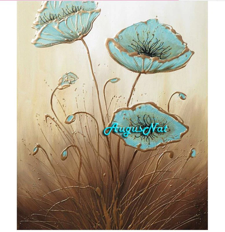 Набор для рисования по номерам на холсте цветок | Дом и сад