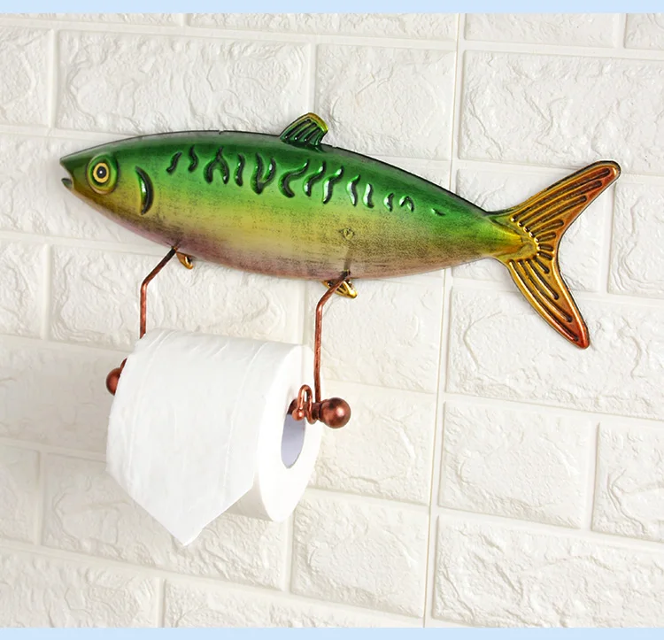 Креативный кухонный держатель для ванной комнаты настенный туалетной бумаги