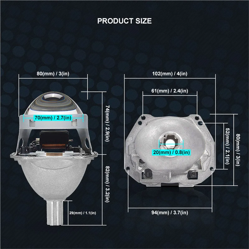 HELLA 5 2 шт. 3,0 ''линзы проектора bi xenon H7 без потерь неразрушительная установка H1 H3 H4 H7 H11 авто фары для автомобиля
