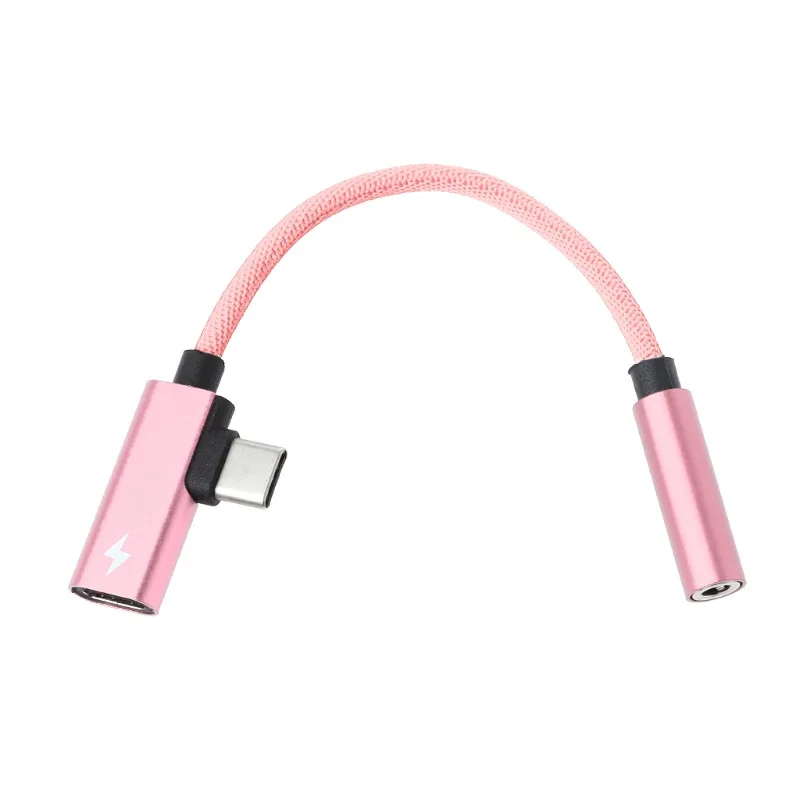 03 Мм USB C к разъему 3,5 Тип C Кабель-адаптер для Oneplus 6 т T usb Тип C 3,5 мм AUX наушники конвертер для huawei mate 10 Pro для Xiaomi - Цвет: 03