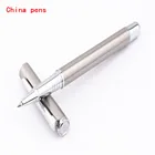 Роскошная You 801 Классическая шариковая ручка из нержавеющей стали для упражнений в деловом и офисном стиле со средним наконечником Новинка