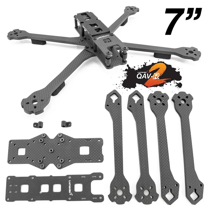 Lumenier QAV-R 2 Slam 5/6/7 Inch 220/260/300mm Carbon Fiber Drone FPV Racing Frame Kit for RC Quadcopter Spare Parts Accessories | Игрушки и