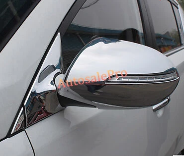 ABS Хромированная боковая зеркальная накладка на зеркало заднего вида отделка с