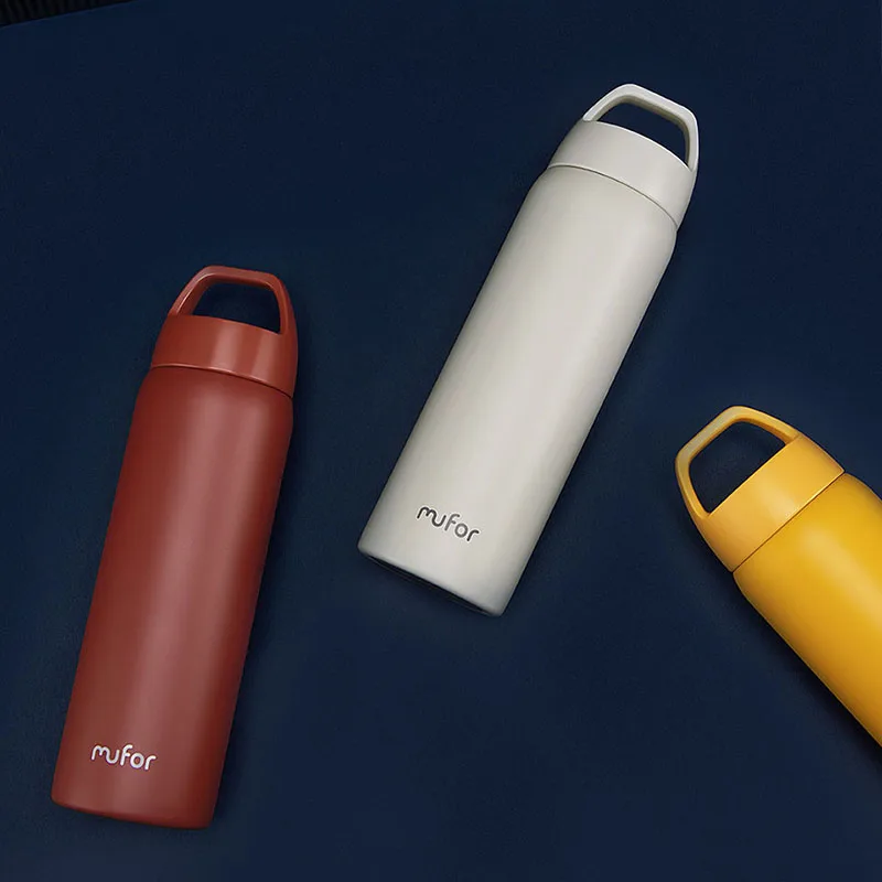 Новая Вакуумная бутылка Xiaomi Mufor 480 мл Термос нержавеющая сталь вакуумная колба