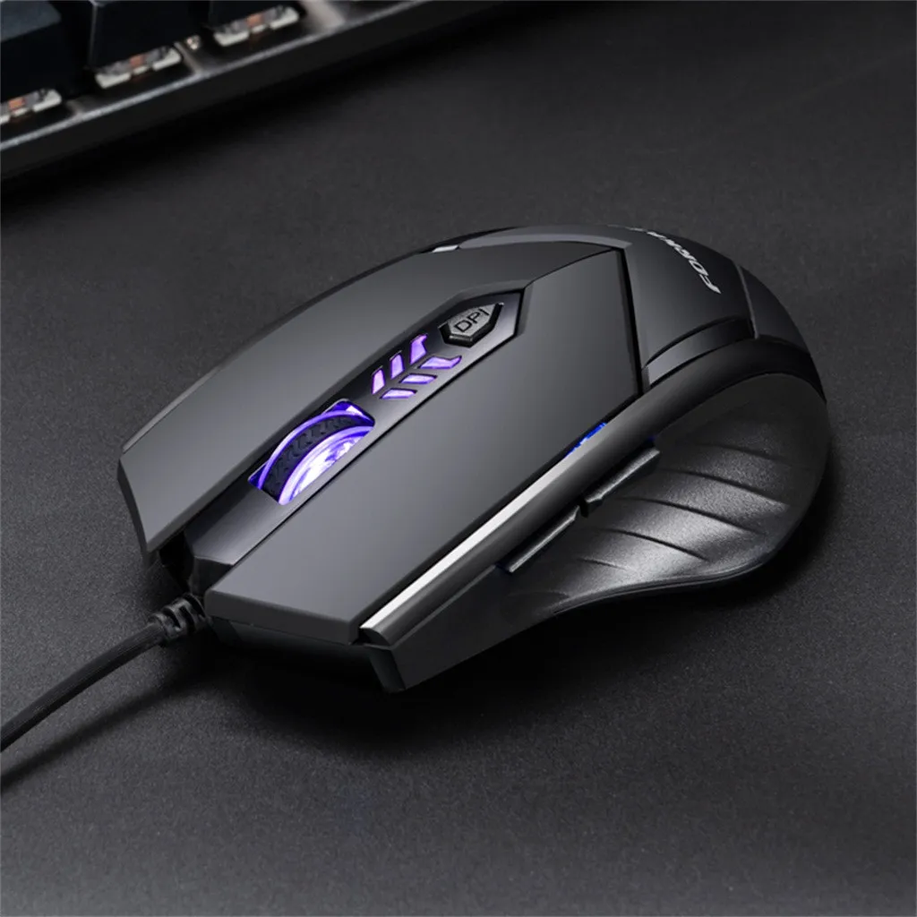Professional Macro Game Mouse Pro LED Wired Gaming Mouse for Pc Computer Laptop Mice Adjustable 2400 DPI Silent Mause Gamer#G20