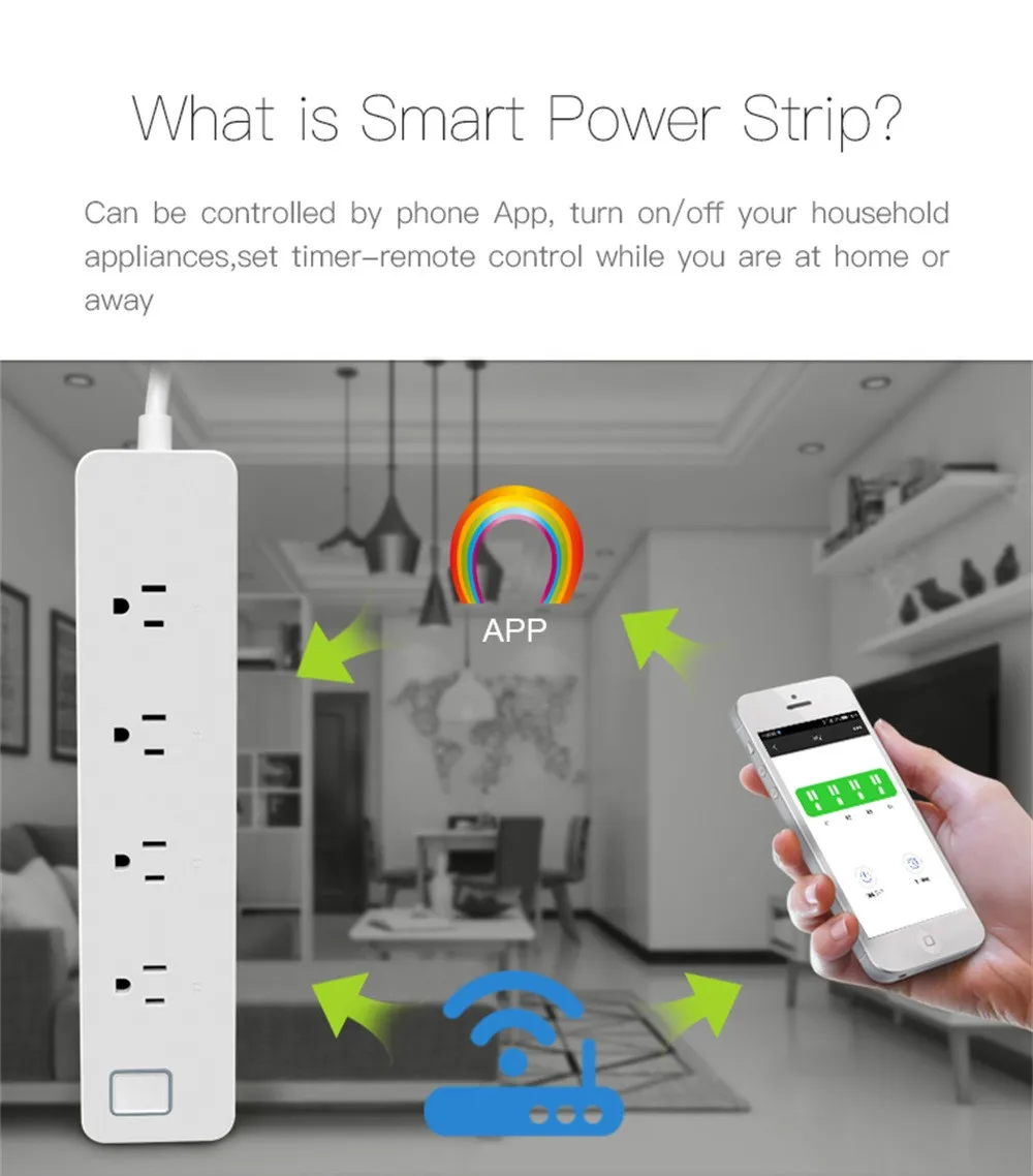 Умная розетка WiFi US Plug Switch для Amazon Alexa/Google Home App Control Timing Swich новинка 2019 #20 |