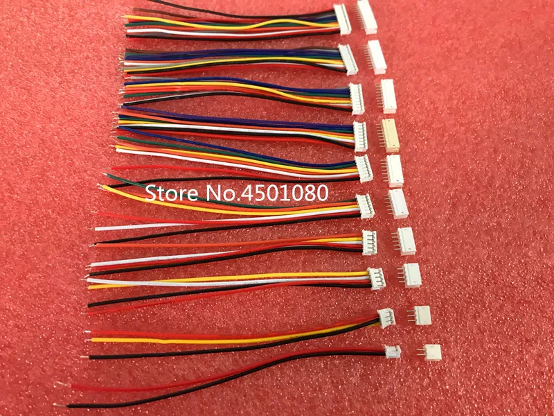Соединитель JST 20 компл./лот Mini Micro ZH 1 5 2/3/4/5/6/7/8/9/10 Pin с кабелями длиной 100 мм |