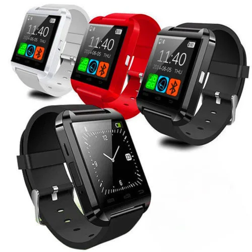 Умные часы с Bluetooth u8 Smartwatch u80 со слотом для карт TF/SIM смартфонов на Android и IPhone детей