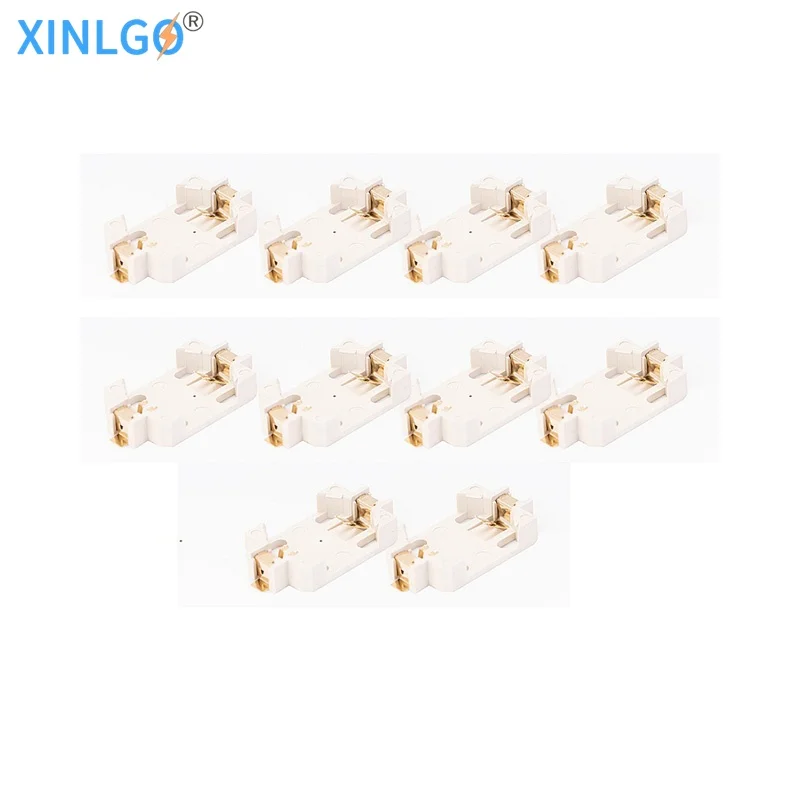 10 шт. белый Корпус CR2032 CR2025 SMD Кнопка сотового телефона гнездо аккумулятора