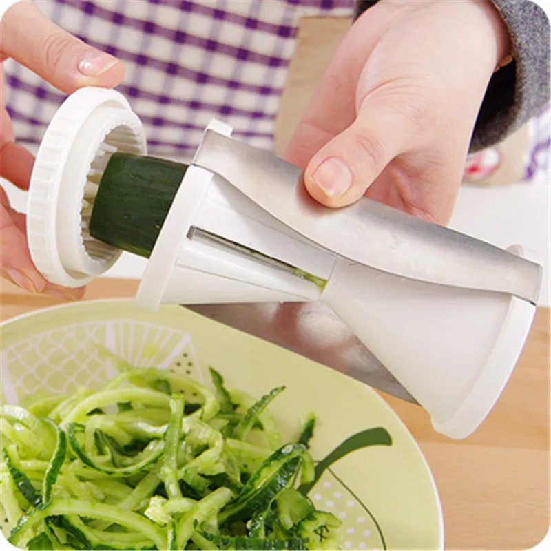 Овощной spiralizer Терка Спираль Slicer Cutter для Морковь Огурец кабачки Кухня Инструменты