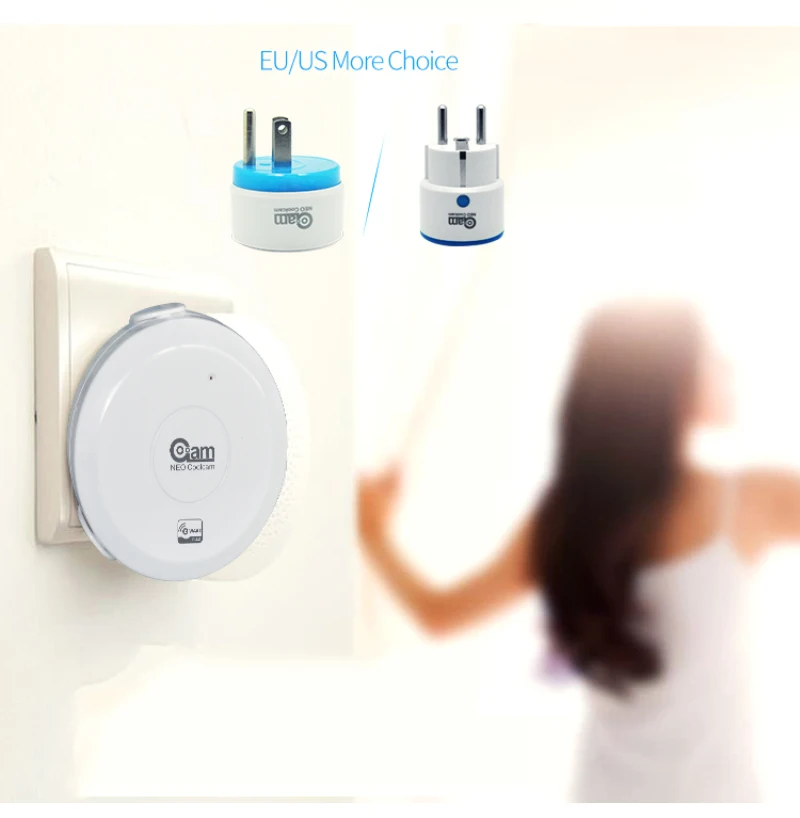 NEO Tuya Smart NAS-WR01ZE Z-wave Plus умная розетка ЕС умная домашняя Автоматизация сигнализация домашняя