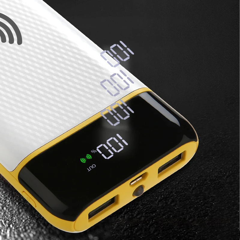 Беспроводной Мощность банк быстрозаряжаемое портативное зарядное устройство 8000