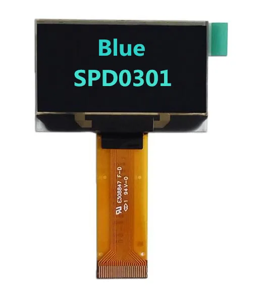 blue OLED SPD0301 1,54 дюймовый PM OLED модуль IIC igc интерфейс 12864 экран дисплея Белый Синий Желтый цвет SSD1309 SPD0301 Драйвер IC - Цвет: blue OLED SPD0301