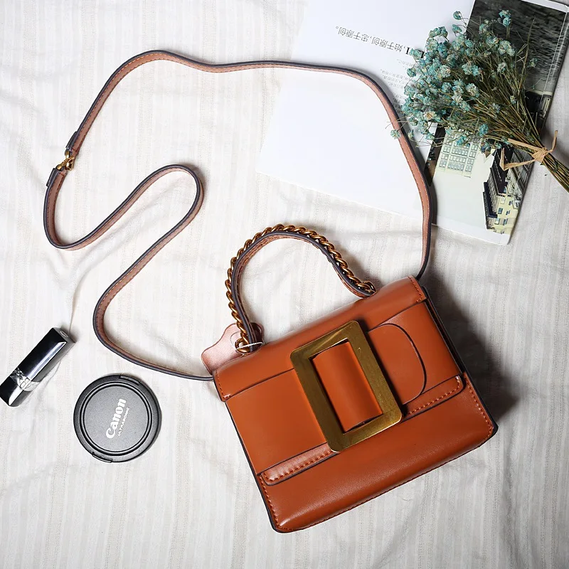 Для девочек ягненка дерево из натуральной кожи простой белой строчкой