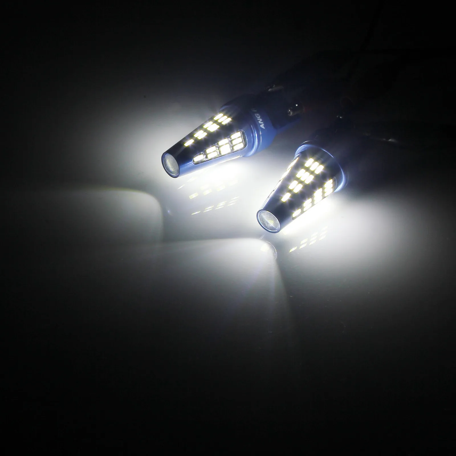 ANGRONG 2x7440 580 7443 T20 W21/5 Вт Светодиодная лампа 5 боковой индикатор дневные ходовые огни