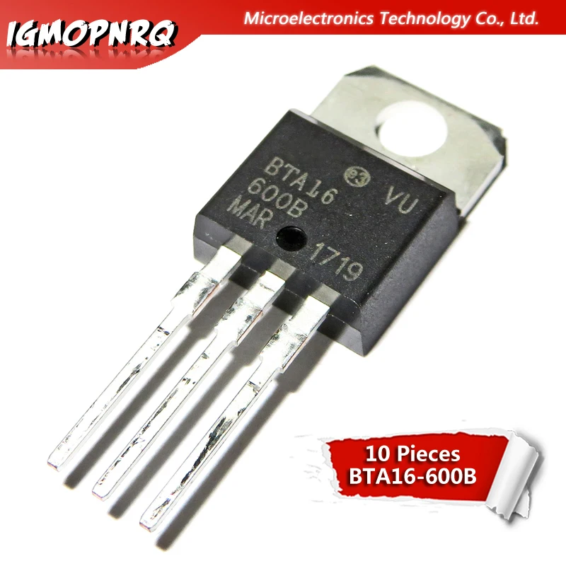10 шт BTA16 600B Triacs 16 Amp 600 вольт TO 220 новый оригинальный|triac bta16|c c |