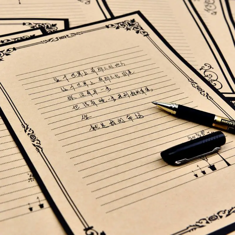 32 шт./упак. Ретро Письмо канцелярские принадлежности Романтический креативный