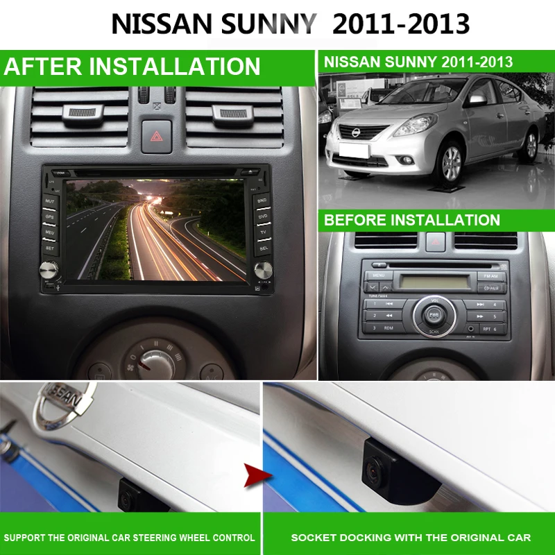 2 din Android WINCE универсальный автомобильный Радио 2din gps DVD мультимедиа для Nissan pathfinder Xtrail VW Polo Golf Toyota hyundai