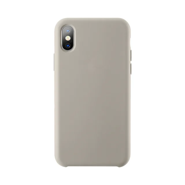 8 Цветной жидкий силиконовый чехол для iPhone 6 6s 7 8 Plus чехол для телефона для iPhone X XR XS MAX 7 8 6 6s чехол Чехол - Цвет: 8