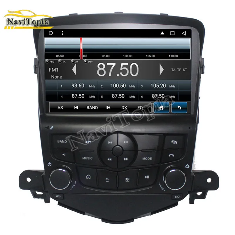 Автомобильный мультимедийный плеер NAVITOPIA Восьмиядерный Android 8 1 для Chevrolet Cruze 2009 2010