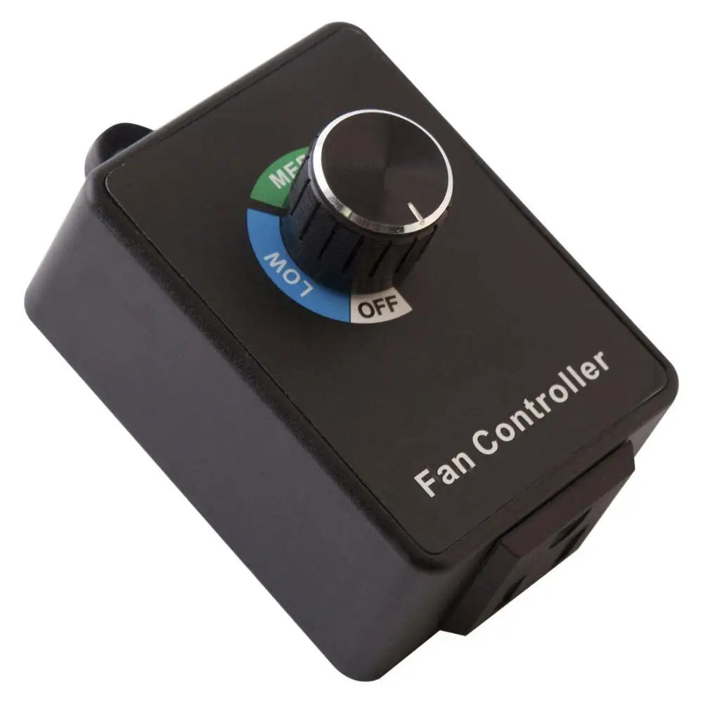 Контроллер вентилятора с переменным циферблатом центробежный встроенный