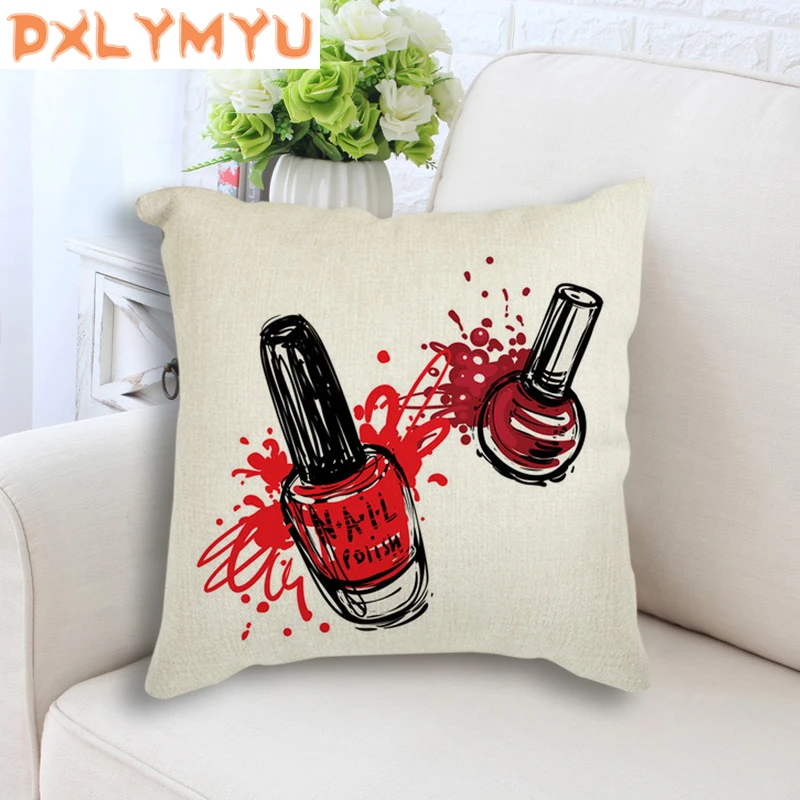 Скандинавская Подушка поп арт акварельные гелевые плакаты с принтом Наволочка