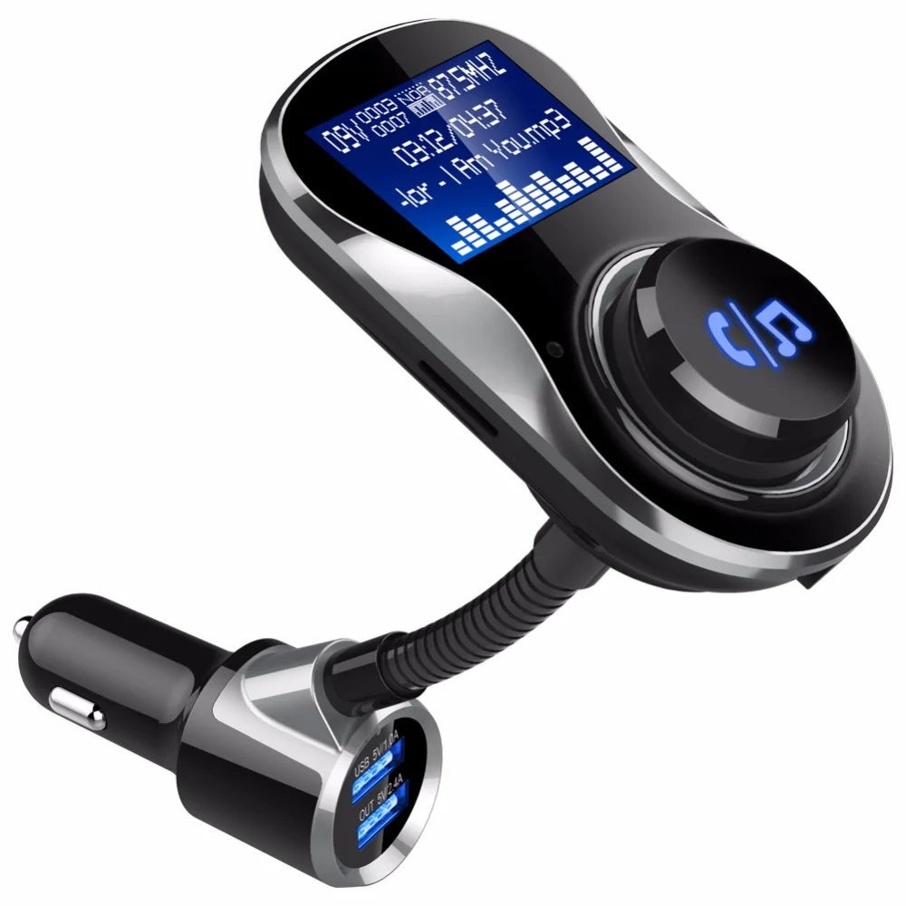 YASOKRO Bluetooth FM передатчик Handsfree автомобильный комплект модулятор Автомобильный
