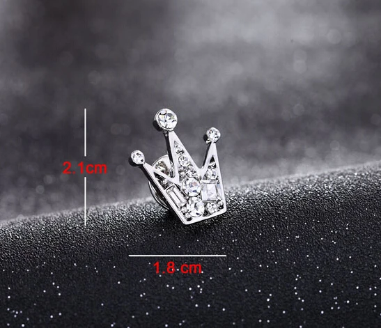2016 модные брендовые элегантные женские броши в виде короны с кристаллами 1 шт.