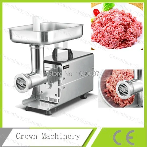CR-8 Коммерческая Мясорубка электрическая мясорубка из нержавеющей стали |