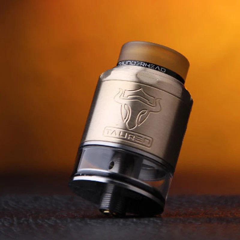 Оригинальный ThunderHead Creations THC Таурен RDTA бак двойной 28 микро отверстия воздуха ввиду