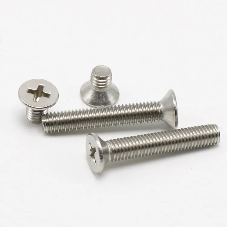Плоскоголовые винты из нержавеющей стали PK 100 #4 40|machine screws|screw stainless steelscrew |