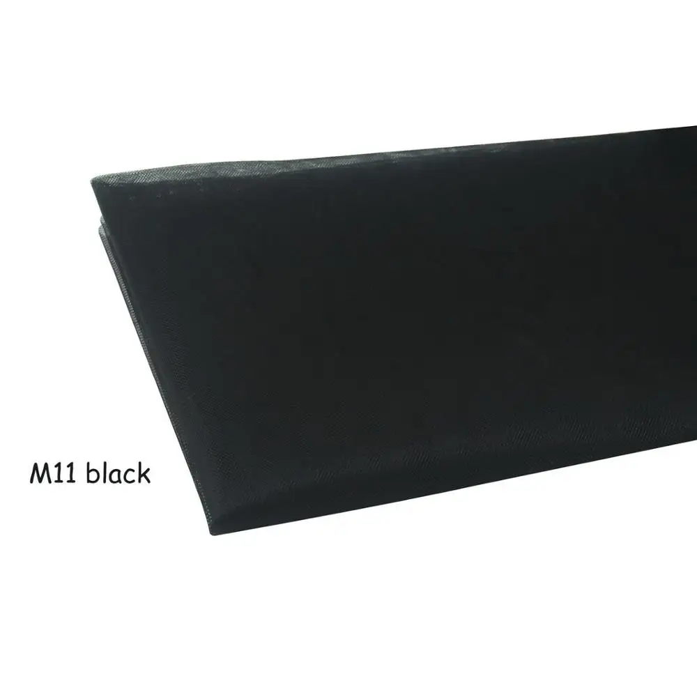 black 10 м/лот, 160 см, середина, Жесткая сетка, тюль, ткань, платье-пачка, вечерние, свадебные украшения, 10 м/лот, можно смешивать цвета - Цвет: black