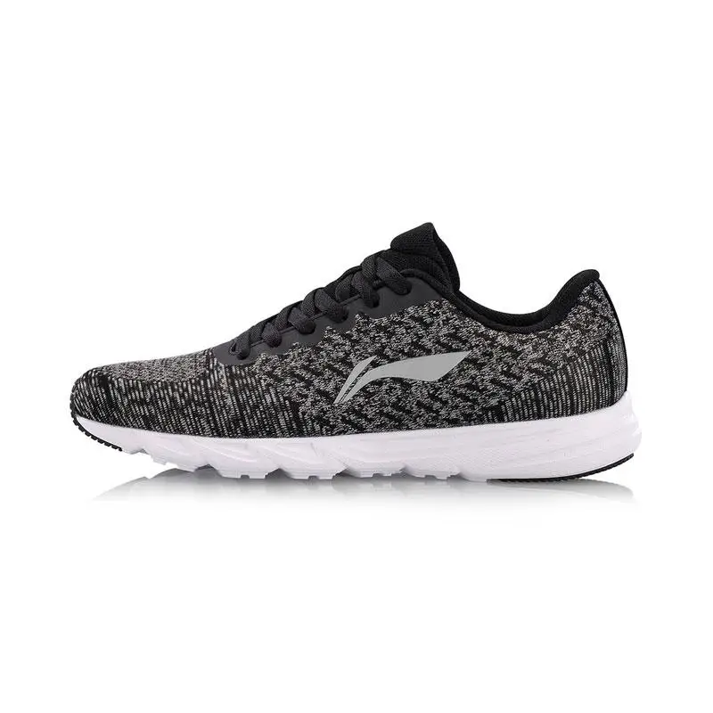 Li-Ning/мужские кроссовки для бега с подушкой, светильник, кроссовки, износостойкая обувь, нескользящая подкладка, спортивная обувь ARBN019 SJFM18 - Цвет: ARBN019 1H