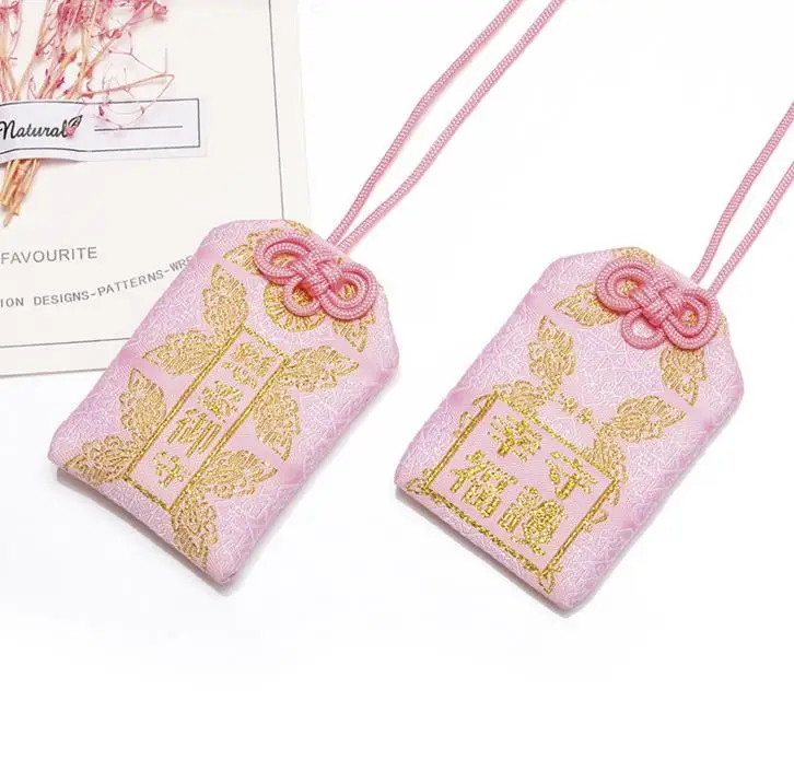 7 1 шт. Kawaii Omamori Фортуна успех работа любовь безопасность богатые телефон кулон держатель девушка ребенок подарок вечерние сувениры - Цвет: 7