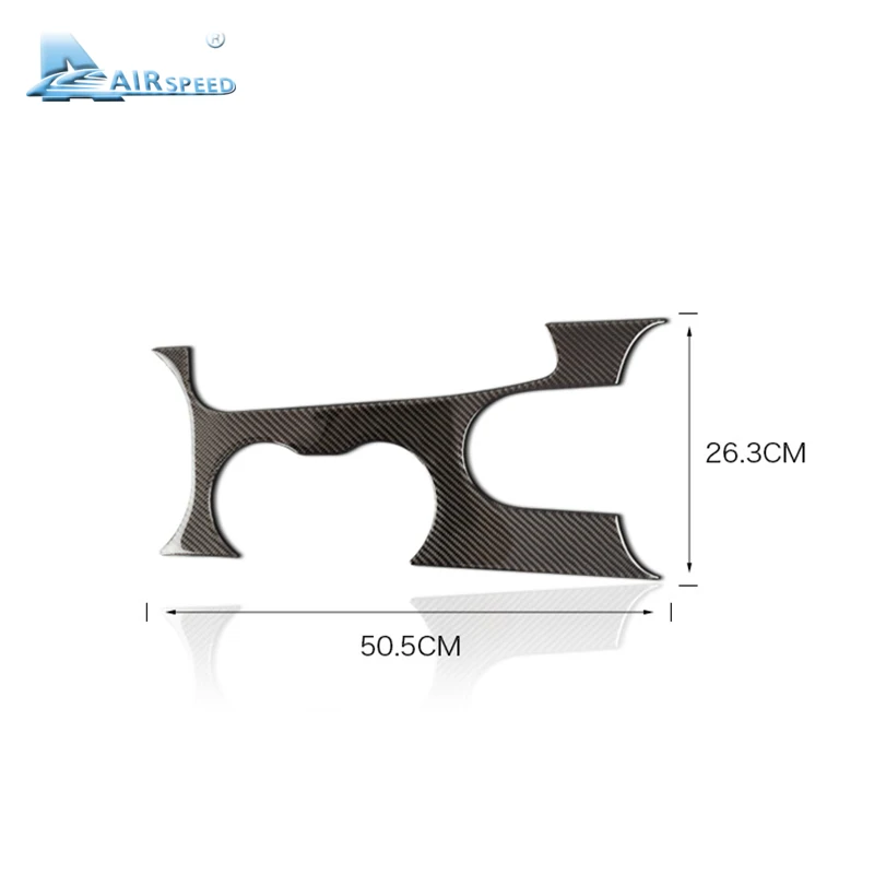 Панель переключения передач из углеродного волокна Airspeed декоративная панель для