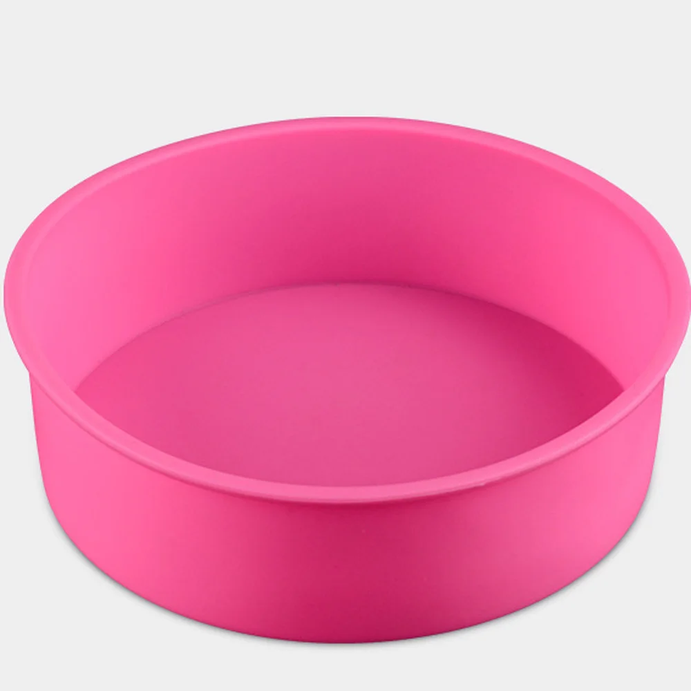 7 дюймов Торт изготовления отливок рождественские круглая силиконовая форма для