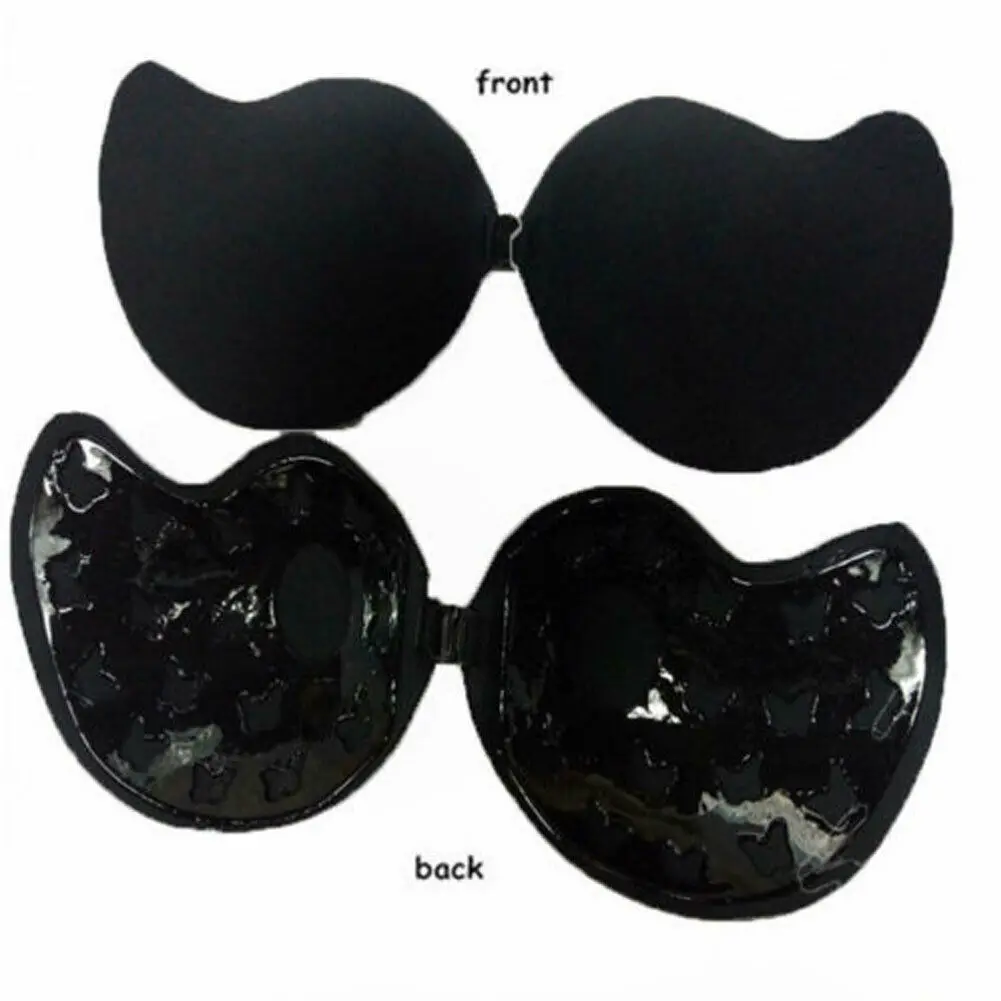 Бесшовный самоклеящийся бюстгальтер без бретелек пуш ап косточек сексуальное нижнее белье Невидимый