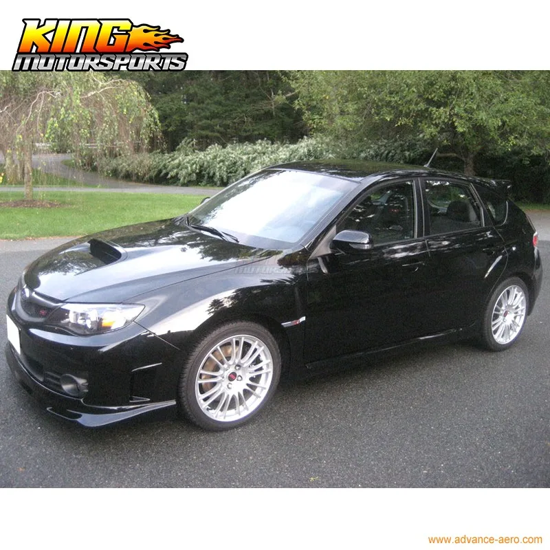 Подходит для 2008-2010 Subaru Impreza WRX STI Gr style передний бампер для губ