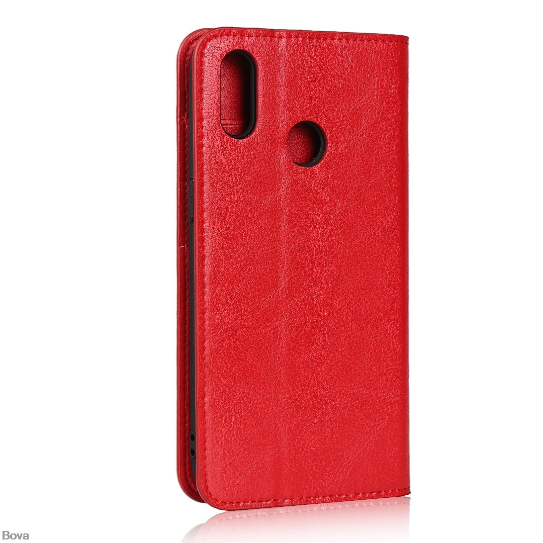 Премиум кожаный чехол для OPPO Realme 3 RMX1825 RMX1821 кошелек Чехол раскладной чехол с держателем карты воловья кожа кобура Coque Fundas